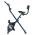 KLARFIT AZURA PRO X-BIKE, BICYKEL NA DOMACI TRENING, DO 100 KG, MERAC TEPU, SKLAPACI, MODRY,10030579