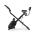 CAPITAL SPORTS AZURA X1, CIERNY, X-BIKE, DO 120 KG, MERANIE PULZU, SKLAPACI, 4 KG, 10030160