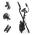 CAPITAL SPORTS AZURA X1, CIERNY, X-BIKE, DO 120 KG, MERANIE PULZU, SKLAPACI, 4 KG, 10030160
