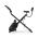 CAPITAL SPORTS AZURA X2 X-BIKE, BICYKEL, DO 120 KG, MERAC TEPU, SKLAPACI, 4 KG, CIERNY, 10030161