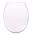 SCHUTTE WC SEDATKOEASY CLIP BILE, S AUTOMATICKYM KLESANIM SOFT CLOSE, MATERIAL DUROPLAST