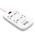 COLORWAY PREDLZOVACI KABEL CW 4X EUROZASUVKA, 4X USB (1XQC + 3XAUTOID) BIELY (CW-CHU44QW)