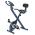 KLARFIT AZURA PRO X-BIKE, BICYKEL NA DOMACI TRENING, DO 100 KG, MERAC TEPU, SKLAPACI, MODRY,10030579