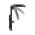 HAMA 118654 STROPNY DRZIAK TV, 27-47 CM, SKLOPNY, 200X200, CIERNY