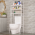 KONDELA REMIN REGAL NAD WC, BIELA