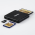 HAMA 124022 MULTI CITACKA KARIET USB 3.0, SD/MICROSD/CF, CIERNA
