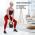 KLARFIT ADJUSTABELL, NASTAVITELNY KETTLEBELL, HMOTNOST: 8/10/12/14/16 KG, CIERNY/CERVENY, 10034383