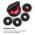 KLARFIT ADJUSTABELL, NASTAVITELNY KETTLEBELL, HMOTNOST: 8/10/12/14/16 KG, CIERNY/CERVENY, 10034383