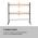 KLARFIT BARRE ANNA, DVOJITA BALETNA TYC, VOLNE STOJACA, 110 X 113 CM, 2 X 38 MM, 10032652