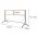 KLARFIT BARRE MARIE, DVOJITA BALETNA TYC, VOLNE STOJACA, 220 X 113 CM, 2 X 38 MM, 10032653