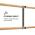 KLARFIT BARRE MARIE, DVOJITA BALETNA TYC, VOLNE STOJACA, 220 X 113 CM, 2 X 38 MM, 10032653