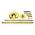 KLARFIT GOLD DUST, TANECNA TYC, OTACACIA/STATICKA, 2,74 M, NEREZ, TITAN, ZLATA, 45 MM, 10028265