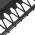 KLARFIT JUMPANATIC FITNESS TRAMPOLINA, 44/112 CM, RUKOVAT, SKLAPACIA, CIERNA, 10032109
