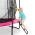KLARFIT ROCKETGIRL 250, TRAMPOLINA, VNUTORNA BEZPECNOSTNA SIET, SIROKY REBRIK, RUZOVA, 10027714