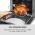 KLARSTEIN AEROVITAL, EASY TOUCH, TEPLOVZDUSNA FRITEZA, 1700W, 14L, 16 PROGRAMOV, CIERNA,10034451
