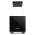 KLARSTEIN KRONLEUCHTER, 600M3/H, CIERNY, STROPNY DIGESTOR, ZAVESNY, LED, SKLO, 10030938