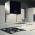 KLARSTEIN KRONLEUCHTER, 600M3/H, CIERNY, STROPNY DIGESTOR, ZAVESNY, LED, SKLO, 10030938