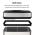 KLARSTEIN TOUCHLESS, ODPADKOVY KOS, SENZOR, 72 L, 4 NADOBY, ABS/PP/USLACHTILA OCEL, 10034128