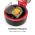 KLARSTEIN VITAIR TURBO SMART, TEPLOVZDUSNA FRITEZA, 1400 W, 10 L, 20 PROGRAMOV, CERVENA, 10032734