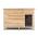 ONECONCEPT SCHLOSS WUFF, PSIA BUDA, VELKOST L, 90X120X90 CM, IZOLOVANA, ZAVETRIE, DREVO, 10030671