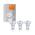 LEDVANCE SMART+ WIFI PAR16 DIM 50 40 TBDW/ GU10, TEPLA BIELA 2700K, STMIEVATELNA