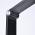 SOLIGHT WO59-B LED STOLNA LAMPICKA STMIEVATELNA, 8W, DISPLAY, ZMENA CHROMATICKOSTI, HLINIK, CIERNA vystavený kus