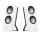 LOGITECH Z200 MULTIMEDIA SPEAKERS - SNOW WHITE - 3.5 MM - EU