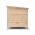 ONECONCEPT SCHLOSS WUFF, PSIA BUDA, VELKOST L, 90X120X90 CM, IZOLOVANA, ZAVETRIE, DREVO, 10030671