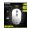 PORT CONNECT SILENT, BEZDROTOVA MYS, USB-A/USB-C DONGLE, 2,4GHZ, 1600 DPI, BIELA