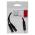 AUDIO REDUKCIA, JACK (3,5 MM) M (4-POLOVY) - 2X F JACK (3,5MM), 0.2, STEREO, CIERNA, KAAJ3JCK0L