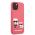 KARL LAGERFELD KLHCP13MSSKCP PRE IPHONE 13 CHOUP. LIQ.SILIC. ZADNY KRYT RED