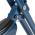 KLARFIT AZURA PRO X-BIKE, BICYKEL NA DOMACI TRENING, DO 100 KG, MERAC TEPU, SKLAPACI, MODRY,10030579