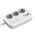 COLORWAY PREDLZOVACI KABEL CW-CHE34PDW (3X220V/2XUSB-A/2XTYPE-C) 65W GAN3 PRO - BIELY