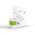 FIXED FIXC35-2C-WH SIETOVA NABIJACKA S 2X USB-C VYSTUPOM, PODPORA PD, 35W, BIELA