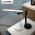 COLORWAY LED STOLNA LAMPA CW SO ZABUDOVANOU BATERIOU, CIERNA (CW-DL02B-B) vystavený kus