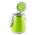 ONECONCEPT ECOWASH-PICO, ZELENA, MINI PRACKA, FUNKCIA ZMYKANIA, 3,5 KG, 380 W, 10030788