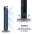ONECONCEPT HIGHTOWER 2G STLOPVY VENTILATOR, CASOVAC, 50 W, CIERNY, 10031382