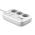 COLORWAY PREDLZOVACI KABEL CW-CHE34PDW (3X220V/2XUSB-A/2XTYPE-C) 65W GAN3 PRO - BIELY