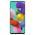 SAMSUNG EF-PA515TW PRE GALAXY A51 SILIKONOVE PUZDRO, BIELE