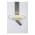 SIMPLEHUMAN NASTAVITELNY SET POLICIEK A DRZIAKU DO SPRCHY, ROHOVY, MATNA OCEL, ELOX.HL, BT1064