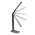 SOLIGHT WO55-G LED STMIEVATELNA LAMPICKA S BEZDROTOVYM NABIJANIM, ZMENA CHROMATICKOSTI, SIVA