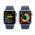 APPLE WATCH SERIES 9 GPS + CELLULAR 45MM SILVER STAINLESS STEEL CASE STORM BLUE SPORTB-M/L,MRMP3QC/A vystavený kus