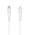 CANYON CNS-MFIC4W, 1.2M KABEL USB-C / LIGHTNING, 5V/2.4A, PRIEMER 3.5MM, PVC, BIELY