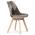 AUTRONIC CT-765 PW2 JEDALENSKA STOLICKA, POTAH LATKA PATCHWORK, DREVENE NOHY, MASIV PRIRODNY BUK