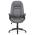 AUTRONIC KA-G301 GREY KANCELARSKA STOLICKY SEDA KOZENKA, CIERNY KOVOVY KRIZ, HOJDACI MECHANIZMUS