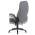 AUTRONIC KA-G301 GREY KANCELARSKA STOLICKY SEDA KOZENKA, CIERNY KOVOVY KRIZ, HOJDACI MECHANIZMUS