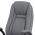 AUTRONIC KA-G301 GREY KANCELARSKA STOLICKY SEDA KOZENKA, CIERNY KOVOVY KRIZ, HOJDACI MECHANIZMUS
