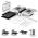 ONECONCEPT BUTTERFLY, MULTIFUNKCNY GRIL, STOLNY GRIL, ELEKTRICKY, 1200 W, 240 C, CASOVAC, 10030531