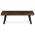 AUTRONIC AHG-534 PINE Konferenční stůl, 130x70 cm, MDF deska, dýha borovice, kov, černý lak