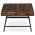 AUTRONIC AHG-534 PINE Konferenční stůl, 130x70 cm, MDF deska, dýha borovice, kov, černý lak